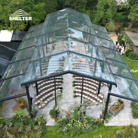 Tente de mariage transparente tente atrium imperméable extérieure à vendre