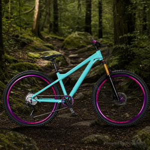 Vélo de montagne en alliage d'aluminium de 27,5 pouces, options 10 ou 12 vitesses, frein à disque, suspension avant pour la conduite hors route - Product Image 5