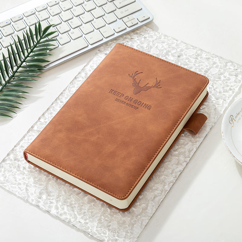 ปกแข็งสีน้ำตาล