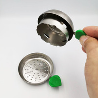 Accessoires pour chicha, porte-charbon en acier inoxydable, bol, poignée en silicone