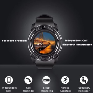 Drioshipping Smartwatch V8 Hot Selling Smartwatch Waterproof Android Phone Call <b>Smart</b> Fitness <b>Watch</b> 2024 - Product Image 3
