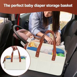 BSCI Factory <b>Large</b> Nursery Storage <b>Bin</b> Baby Diaper Bag Basket Felt Baby Diaper Caddy Organizer - Product Image 6