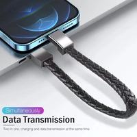 Bracelet de chargeur de données de bracelet de chargeur de bracelet tressé en cuir 60W pour Android pour le câble de type C