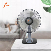 Ventilateur de bureau haute vitesse de 16 pouces pour poste de travail en usine, durable, longue durée de vie, 3 vitesses, oscillant, inclinable et réglable