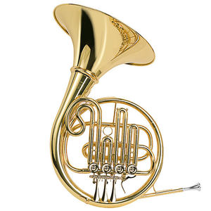 JinBao <span class=keywords><strong>Instrument</strong></span> à vent Corno-m JBFH-700 Hornerner Baltopha <span class=keywords><strong>Cor</strong></span>-s Trombone à clé unique en Si bémol en laiton - Product Image 1