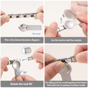 Accessori per bracciale in acciaio al titanio - Product Image 5