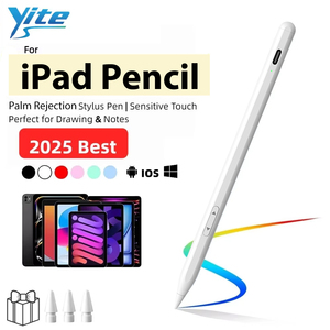 2025 sản phẩm mới nhất <span class=keywords><strong>Stylus</strong></span> Pen với nhãn trắng & nhãn hiệu riêng tùy chọn 15 phút nhanh chóng phí cho Apple bút chì với lòng bàn tay từ chối - Product Image 1