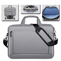 Étui pour ordinateur portable en polyester personnalisé avec logo 13 14 15,6 pouces, étui pour ordinateur portable imperméable, sacoche pour ordinateur portable, pochette pour ordinateur portable avec sac cadeau