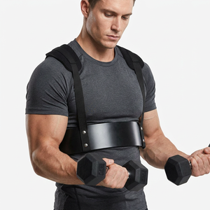 SAAR INDUSTRIES Custom Metallic Aluminum Breathable Heavy Duty Adjustable Arm Blaster <b>Dumbbells</b> Bicep Training Gym Equipment - Product Image 1