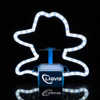 Présentoir LED Métallique Lumineux Personnalisé pour Bouteille de Tequila 750ml – Idéal pour Bars et Soirées – Montage Facile – Finition Polie