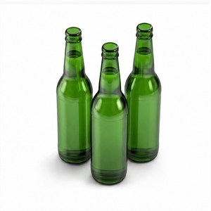 Botella de <span class=keywords><strong>Cerveza</strong></span> Pequeña y Ligera de Vidrio, Mini Botella de <span class=keywords><strong>Cerveza</strong></span> con Tapa Corona para Regalo de Boda, Fiesta, <span class=keywords><strong>Cerveza</strong></span> de Jengibre y <span class=keywords><strong>Cerveza</strong></span> de Raíz - Product Image 1