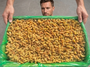 Raisins secs naturels dorés sans pépins, fruits sucrés séchés, approvisionnement en vrac de Chine (Shandong) pour la boulangerie et les desserts - Product Image 3