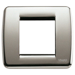 วิมาร์ รอนโด้ แผ่นปิดท่อ 1-2 เมตร สีนิกเกิลขัดเงา 8.5x9.1 ซม. - Product Image 1