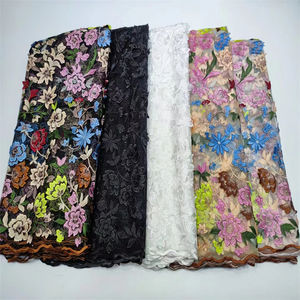 DELACE – robe florale en dentelle brodée, Offre Spéciale couleurs, tissu floral pour robe de bal - Product Image 6