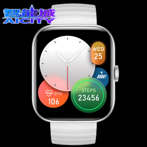 สมาร์ทวอทช์กันน้ำ HD ขนาด 1.96 นิ้ว สำหรับผู้หญิง รองรับการโทรผ่านบลูทูธ ตรวจสอบสุขภาพ ใช้งานได้กับผู้ชายและผู้หญิง สายรัดข้อมืออัจฉริยะ - Product Image 4