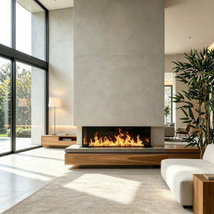 Chimeneas Eléctricas de Vapor de Agua de 80cm y 120cm, Fácil Instalación - Product Image 2