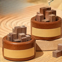 Difusor de Aromas de Madera Maciza Hecho a Mano para Decoración del Hogar y Adorno Perfumado