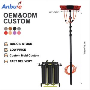 Strumento Efficiente per il Lavaggio di Pannelli Solari con Spazzola ad Acqua, Asta Estensibile, Perfetto per Aree Alte e Difficili da Raggiungere - Product Image 3