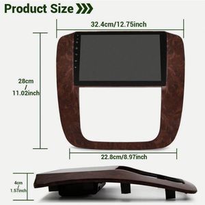 Xe đài phát thanh máy nghe nhạc để sử dụng với Chevrolet Chevrolet Tahoe ngoại ô <span class=keywords><strong>Android</strong></span> Auto stereo GPS - Product Image 6