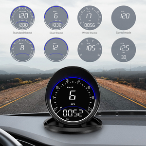 <span class=keywords><strong>2022</strong></span> nouveau hud G6 2.5 pouces, outil de diagnostic automatique de voiture, affichage tête haute GPS compteur de vitesse numérique pour moto camion - Product Image 4