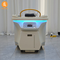 Meilleur Fauteuil de Lavage de Cheveux en Céramique avec Bac à Shampooing, Lit de Massage, Évier de Salon, en Fibre de Verre, Étanche, pour Spa, Salle de Sport, Usage Commercial, Salle de Bain Extérieure