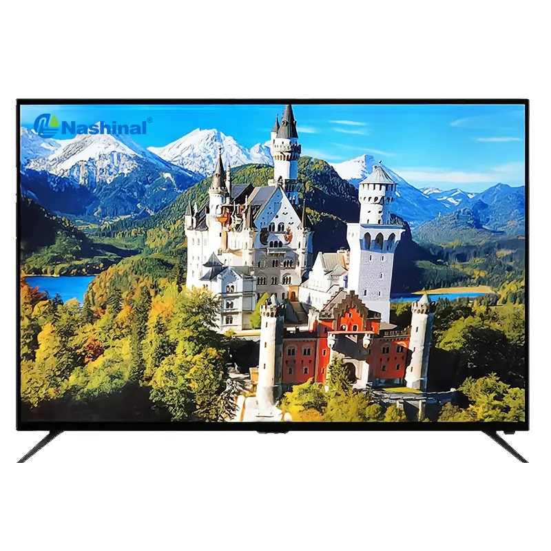 2024 nhà máy New FHD TV 32 43 inch LED 4K thông minh truyền hình mô hình LED TV cho nhà khách sạn không khung TV