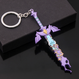 Porte-clés et collier mini épée en alliage de haute qualité 56 Design pour les fans de la Légende de Zelda, idéal comme cadeau - Product Image 2
