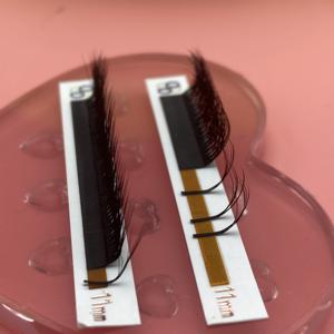 ขนตาปลอมแบบหลายชั้น 0.03 LC LM 5D รุ่น Camellia ง่ายต่อการจัดทรง ทำด้วยมือจากเส้นใยสังเคราะห์ นุ่มพิเศษ แบบสองชั้น ขนาด 8-15 มม. คละไซส์ - Product Image 6