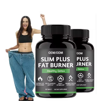 Comprimés Minceur Naturels aux Herbes Personnalisés Slim Plus – Capsules Brûle-Graisse Puissantes pour Adultes – Perte de Poids Rapide
