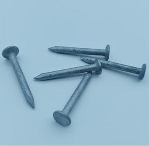 Galvanized Spiral/Ring Shank Flat Head Clout Nails for Roofing <strong>Felt</strong> <strong>Tacks</strong> Crafts Home Furniture Outdoor Wood Fence Roof Tiles - Product Image 6