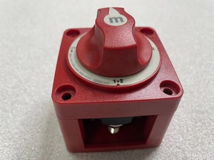 Interrupteur de batterie ARL 6007 rouge/noir 300A 32V IP66 CE pour automobile, marine, bateau - Product Image 1