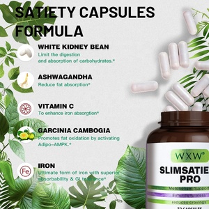 Capsules amincissantes pour l'estomac 100% naturelles, puissant complément brûleur de graisse pour un ventre plat et une gestion du poids - Product Image 2