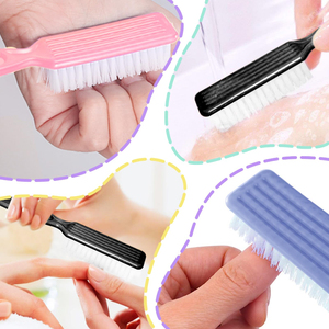 Kit de 8 brosses à ongles pour le nettoyage des ongles, brosse à ongles avec poignée, brosses de nettoyage, outils de manucure, kit de brosses exfoliantes - Product Image 5