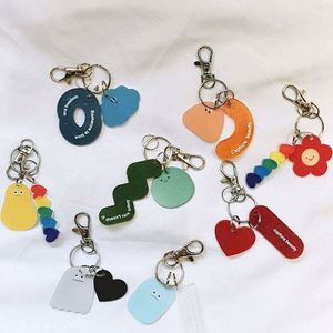 Wholesale Low MOQ <b>Personalized</b> Acrylic <b>Keychain</b> Charms - Product Image 2