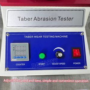 เครื่องทดสอบขัดถูแบบแม่นยำสำหรับการวัดความต้านทานการสึกหรอและการวิเคราะห์การทดสอบความทนทานของวัสดุที่แม่นยำ - Product Image 3