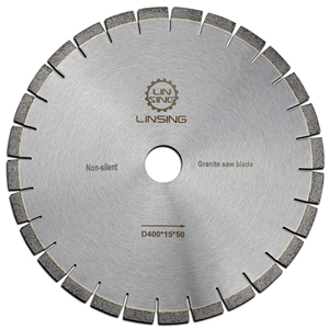Herramientas de diamante de larga vida útil D400mm hoja de sierra de diamante de dientes cortos segmentados para corte de granito - Product Image 5