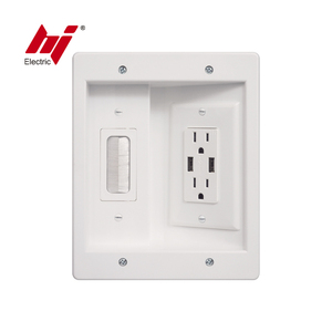 2 Gang in Wall Flat Panel TV <strong>Connection</strong> <strong>Kit</strong> - Product Image 2