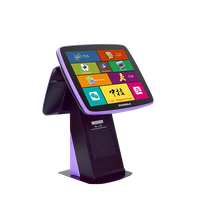 Terminal de point de vente portable intelligent ZHONGJI 15 pouces, Android/Windows OS, Bluetooth 5.2/Wi-Fi 6, garantie 1 an - Imprimante de caisse enregistreuse, système de point de vente