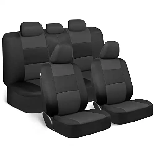 थोक उच्च गुणवत्ता वाले कस्टम रंग कार सीट कवर पूर्ण सेट यूनिवर्सल