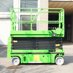 Gunting baja listrik yang dipesan sendiri, <span class=keywords><strong>Platform</strong></span> pengangkat 113kg, kapasitas angkat 13.8m tinggi maksimal CE ISO bersertifikat 2 orang - Product Image 2