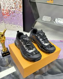 Chaussures décontractées pour hommes Lu:i:vit Tdn, baskets de sport, chaussures de marche avec lacets, noires, chaussures de créateur à la mode, athlétiques, souples - Product Image 1