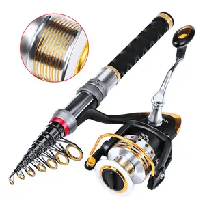 Telescopic Memancing Rod1.8m 2.1M 2.4M 2.7M 3M 3.6M Carbon Fiber Fishing Rod