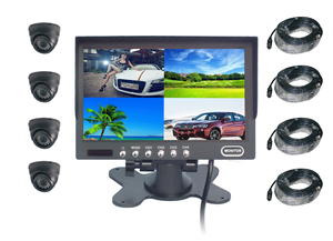 Monitor IPS de 7 Pulgadas <span class=keywords><strong>CCTV</strong></span> 4CH MDVR 1080P NTSC/PAL para Camión/Autobús, Rastreo en Tiempo Real, Máquina de Doble Tarjeta, Impermeable, 1 Año de Garantía - Product Image 3