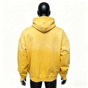 Vente en gros de sweats à capuche surdimensionnés en coton 100% lourd, sweats à capuche personnalisés avec logo, sweats à capuche et sweat-shirts pour hommes - Product Image 2