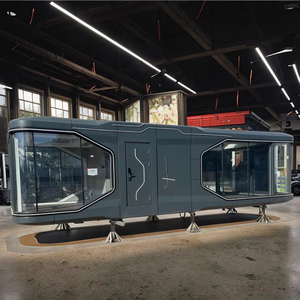 Mobiele Kliniek Trailer Huis Aluminium Wanden Op Stalen Frame Met Medische Kasten Bouw Kantoor Trailer Huis Capsule Huis - Product Image 1