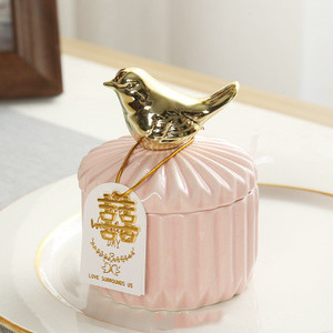 Professional Manufacture Ceramic Animal <strong>Jewelry</strong> <strong>Box</strong> <strong>Porcelain</strong> Candy <strong>Box</strong> - Product Image 2