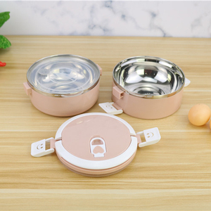 Commercio all'ingrosso di alta qualità di scuola <span class=keywords><strong>ufficio</strong></span> usato rotonda multi-colored ermetico <span class=keywords><strong>in</strong></span> acciaio inox scatola di <span class=keywords><strong>pranzo</strong></span> - Product Image 6