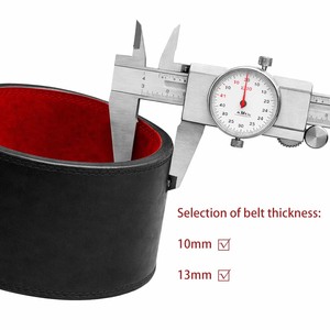 Sabuk Angkat Beban Kulit Sapi Unisex untuk Fitness, Squat, dan Deadlift, Dilengkapi Logo Kustom dan Gesper Tuas, Tahan Air - Product Image 2