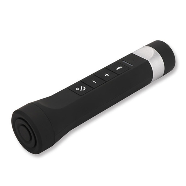 Multifunction Speakers with Flashlight Music Torch Mini Bike Battery Bank Bicycle Flashlight Speaker