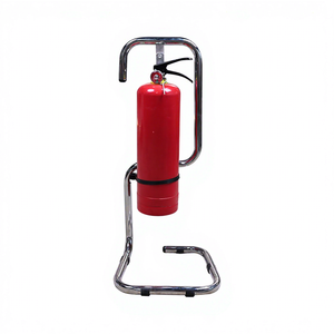 ตัวยึดเครื่องดับเพลิงแบบตั้งขาตั้งขาตั้งที่ใส่รูปร่างโลหะสีแดง - Product Image 1
